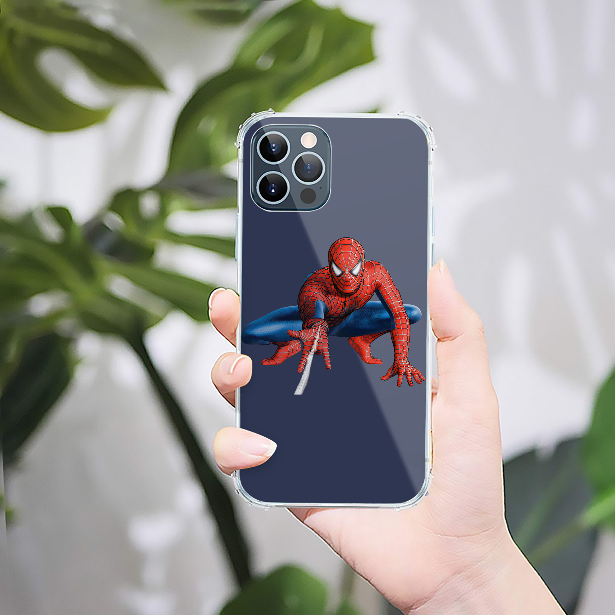 （画像用） アベンジャーズ The Avengers 【iPhone 12シリーズ対応】透明スマホケース（クリアソフトケース）